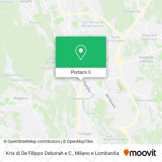 Mappa Kris di De Filippo Deborah e C.