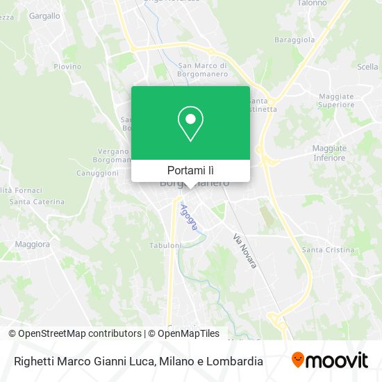 Mappa Righetti Marco Gianni Luca