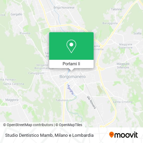 Mappa Studio Dentistico Mamb