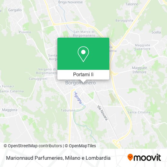 Mappa Marionnaud Parfumeries