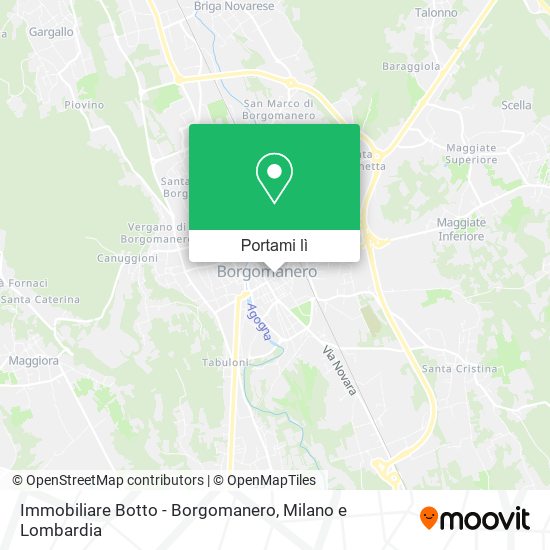 Mappa Immobiliare Botto - Borgomanero