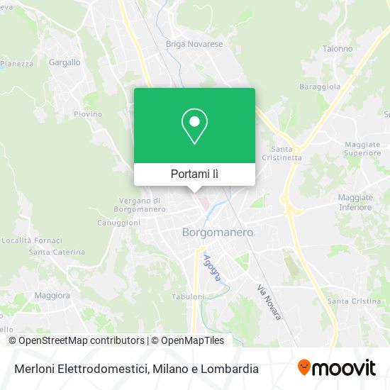 Mappa Merloni Elettrodomestici
