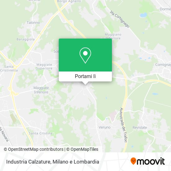 Mappa Industria Calzature