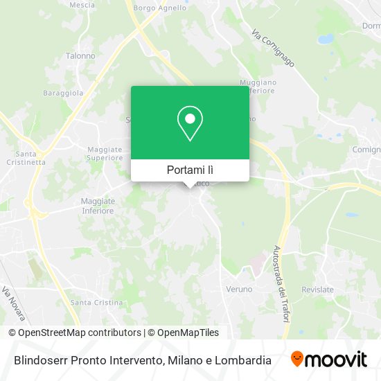 Mappa Blindoserr Pronto Intervento
