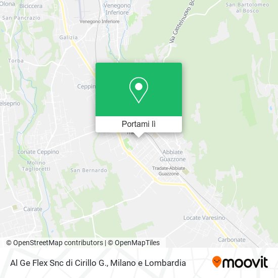 Mappa Al Ge Flex Snc di Cirillo G.