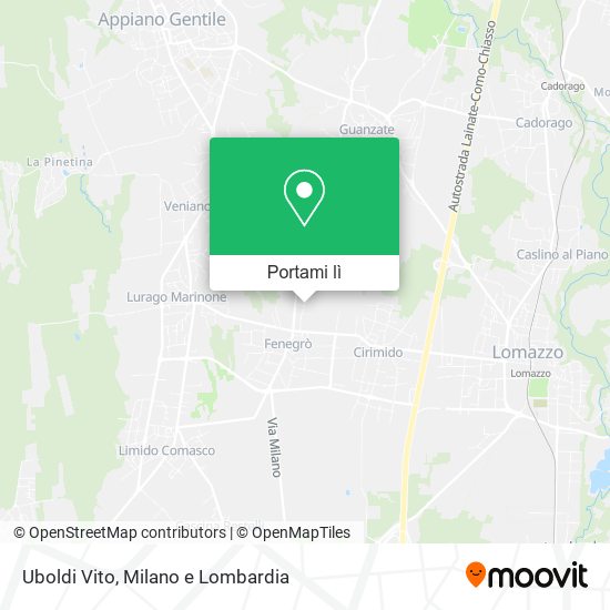 Mappa Uboldi Vito