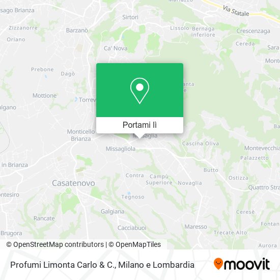 Mappa Profumi Limonta Carlo & C.