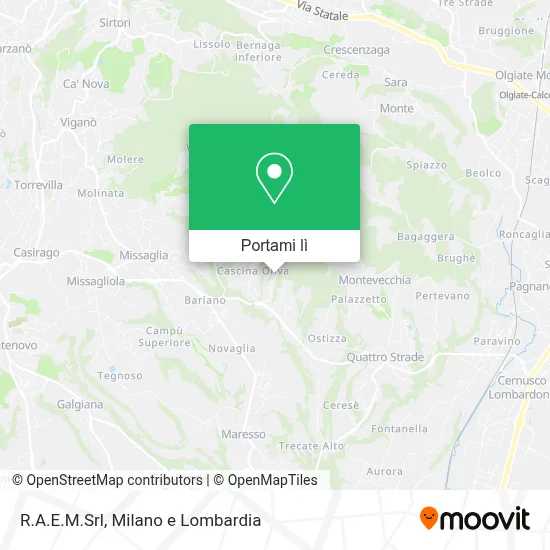 Mappa R.A.E.M.Srl