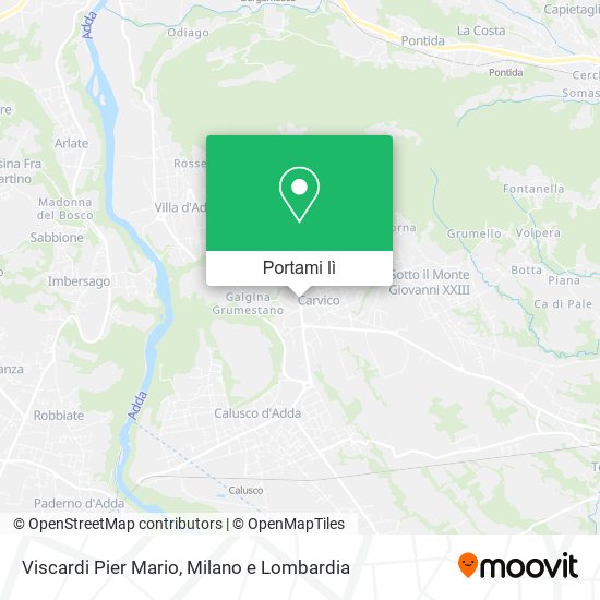 Mappa Viscardi Pier Mario
