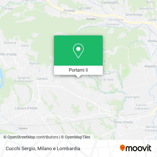 Mappa Cucchi Sergio