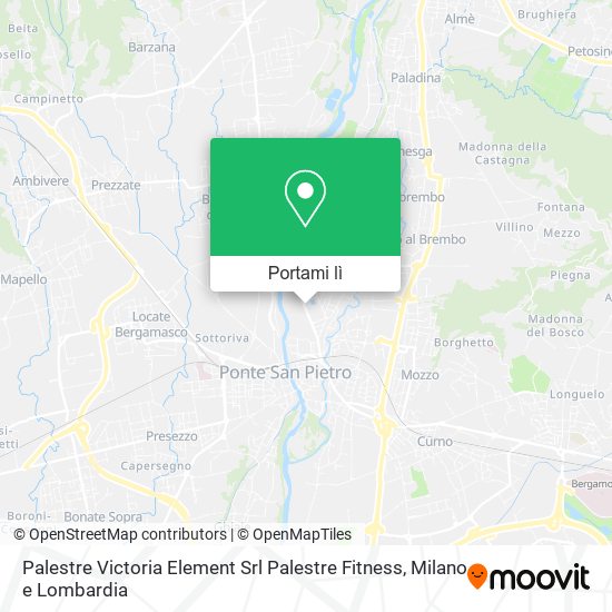 Mappa Palestre Victoria Element Srl Palestre Fitness