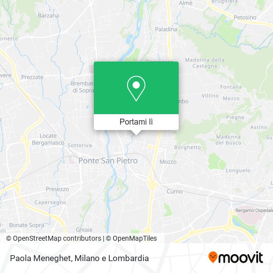 Mappa Paola Meneghet