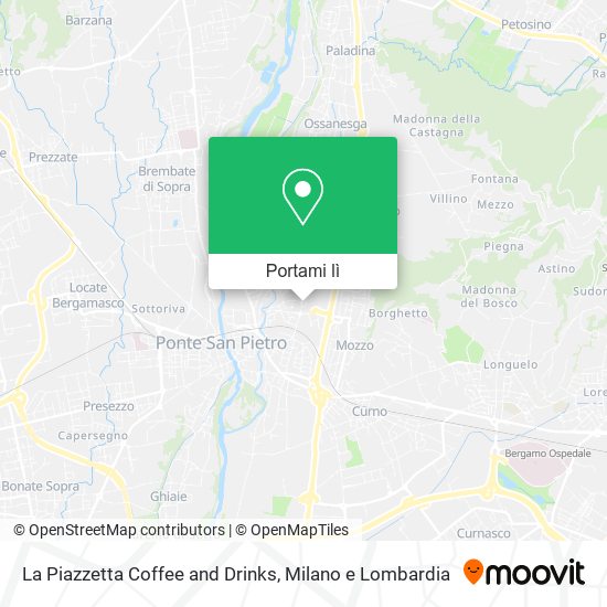 Mappa La Piazzetta Coffee and Drinks