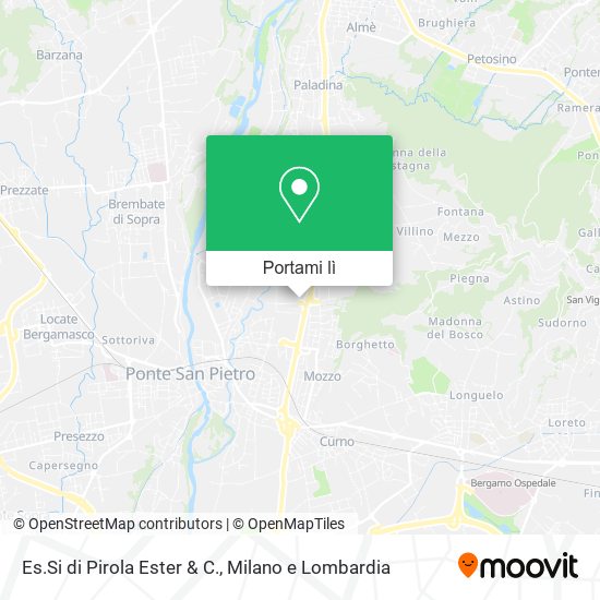 Mappa Es.Si di Pirola Ester & C.