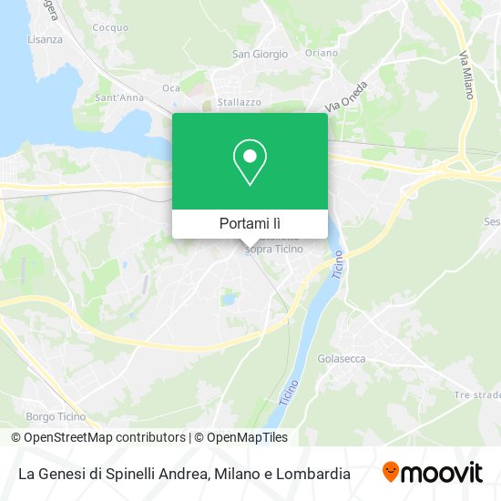 Mappa La Genesi di Spinelli Andrea
