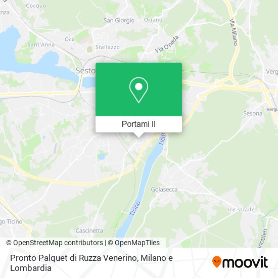 Mappa Pronto Palquet di Ruzza Venerino