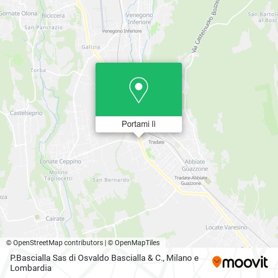 Mappa P.Bascialla Sas di Osvaldo Bascialla & C.
