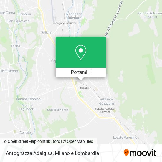 Mappa Antognazza Adalgisa