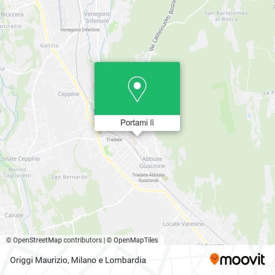 Mappa Origgi Maurizio