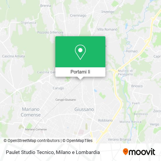 Mappa Paulet Studio Tecnico
