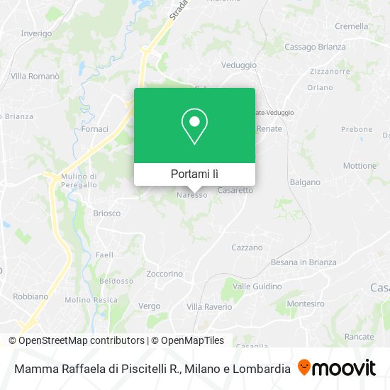 Mappa Mamma Raffaela di Piscitelli R.