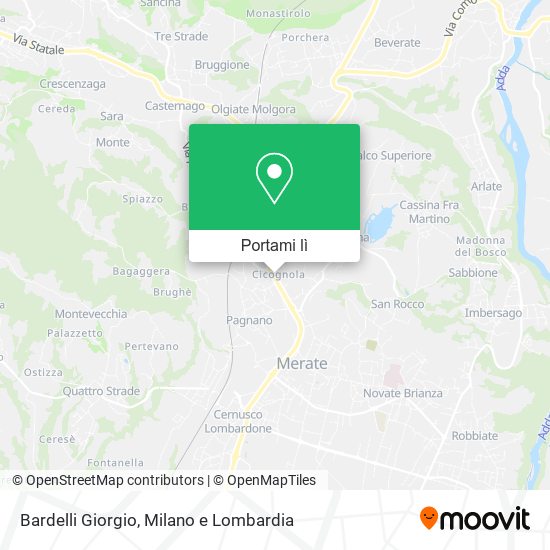 Mappa Bardelli Giorgio