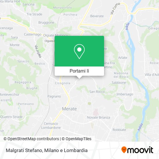 Mappa Malgrati Stefano