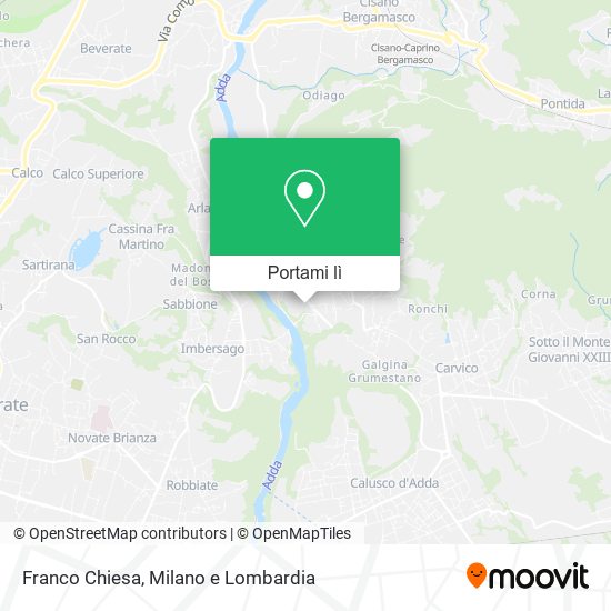 Mappa Franco Chiesa