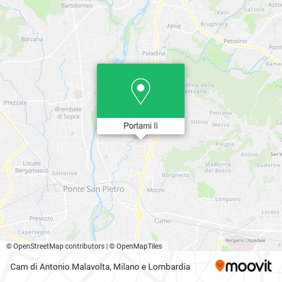 Mappa Cam di Antonio Malavolta