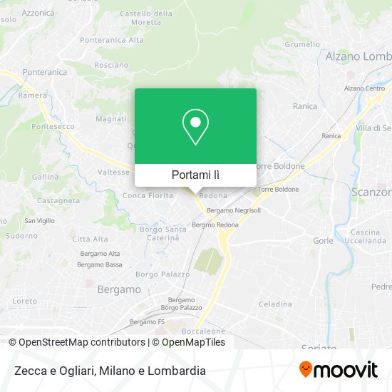 Mappa Zecca e Ogliari