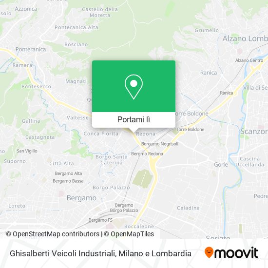 Mappa Ghisalberti Veicoli Industriali