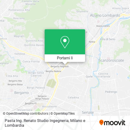 Mappa Pasta Ing. Renato Studio Ingegneria