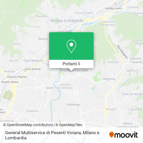 Mappa General Multiservice di Pesenti Viviana