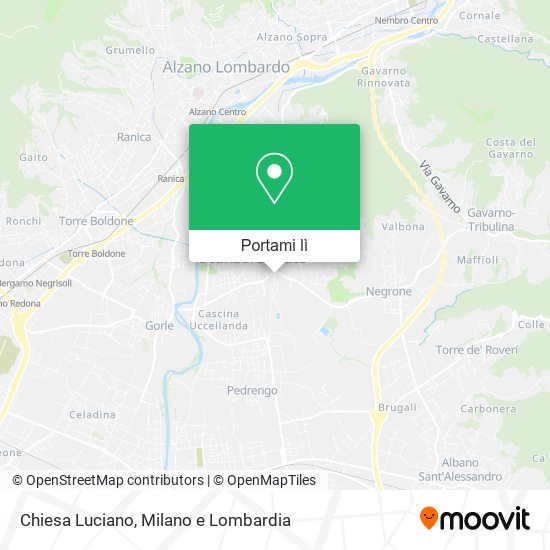 Mappa Chiesa Luciano