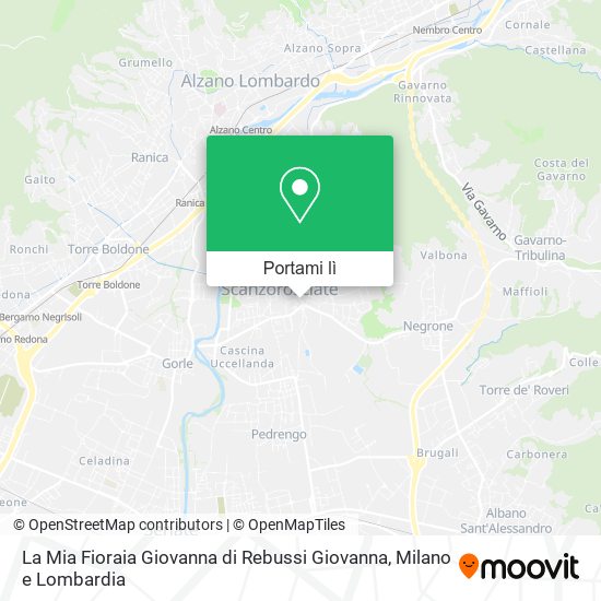 Mappa La Mia Fioraia Giovanna di Rebussi Giovanna
