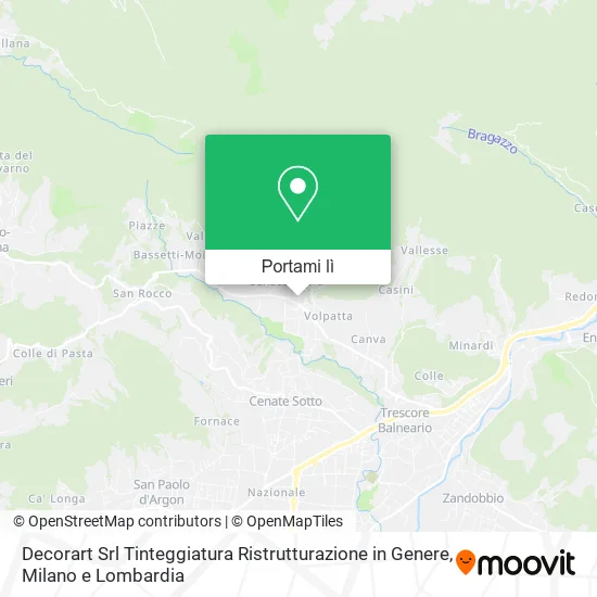Mappa Decorart Srl Tinteggiatura Ristrutturazione in Genere