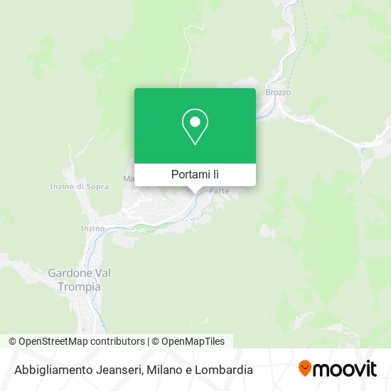 Mappa Abbigliamento Jeanseri