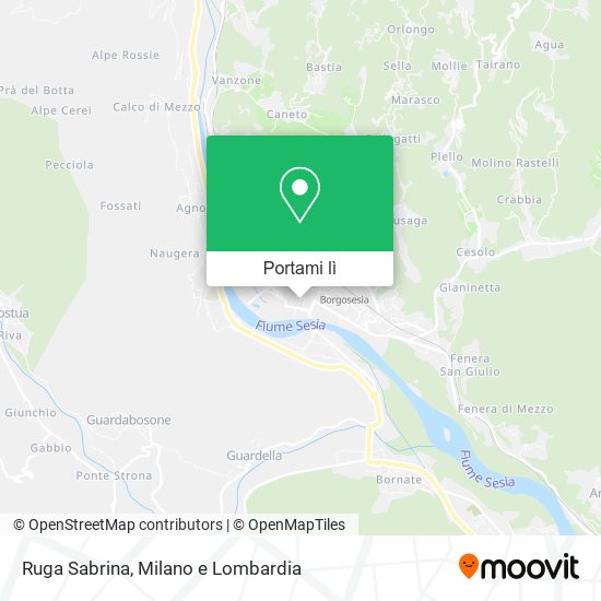 Mappa Ruga Sabrina