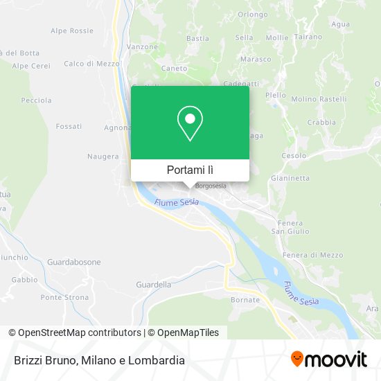 Mappa Brizzi Bruno