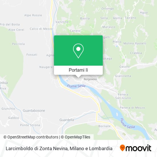 Mappa Larcimboldo di Zonta Nevina