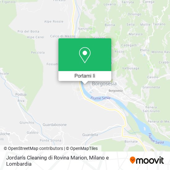 Mappa Jordan's Cleaning di Rovina Marion