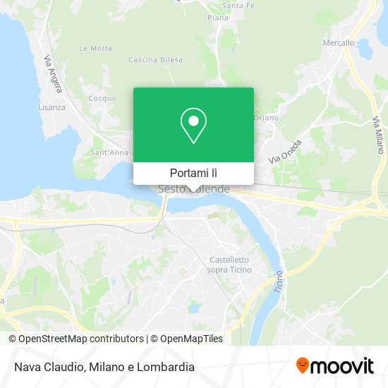 Mappa Nava Claudio
