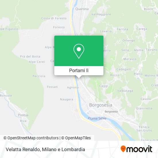 Mappa Velatta Renaldo