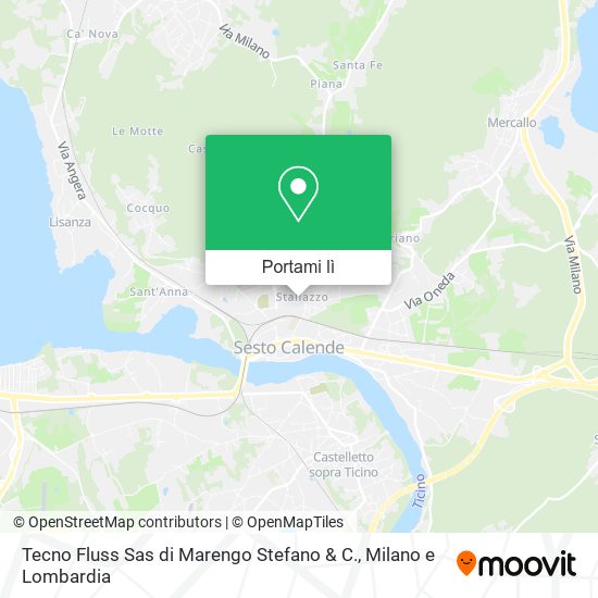 Mappa Tecno Fluss Sas di Marengo Stefano & C.