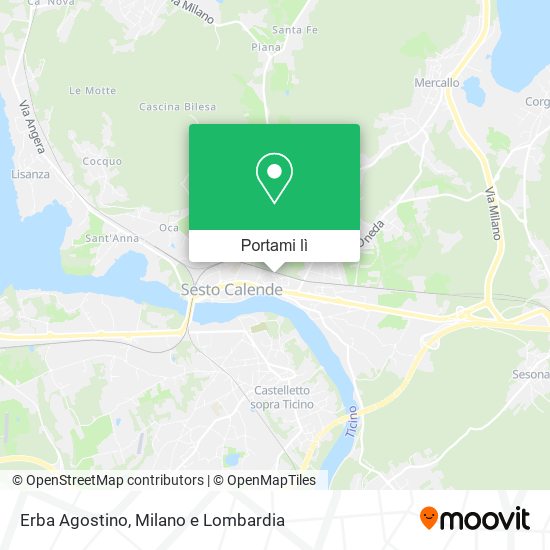 Mappa Erba Agostino