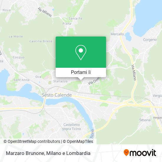 Mappa Marzaro Brunone