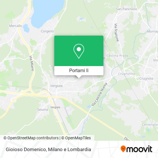 Mappa Gioioso Domenico