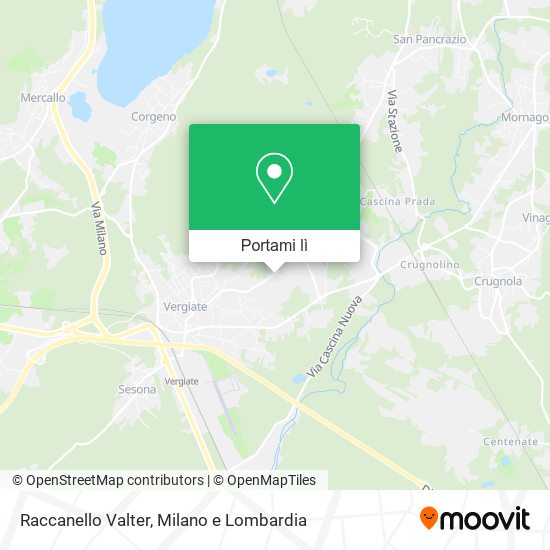 Mappa Raccanello Valter