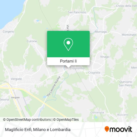 Mappa Maglificio Enfi