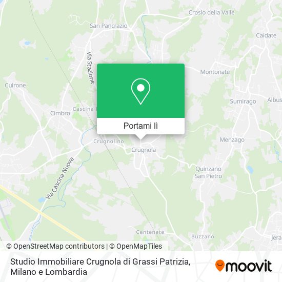 Mappa Studio Immobiliare Crugnola di Grassi Patrizia